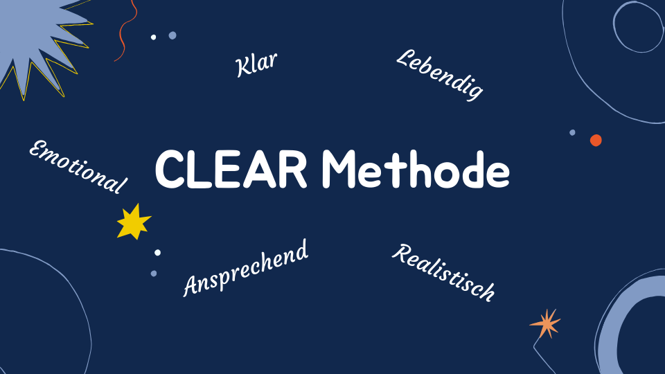 Ziele smart definieren CLEAR Methode